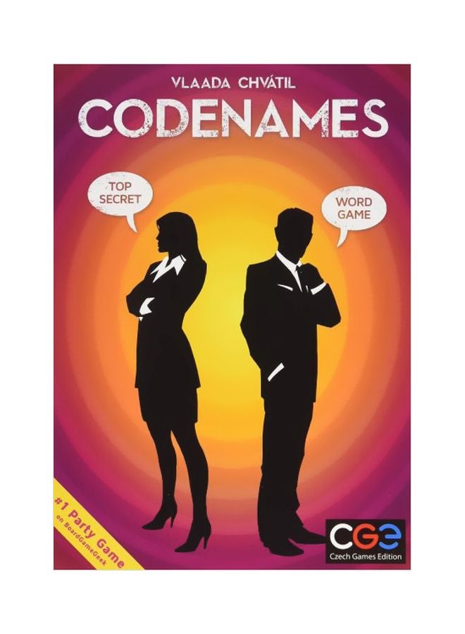 CGE Codenames Card Game - Image 1
