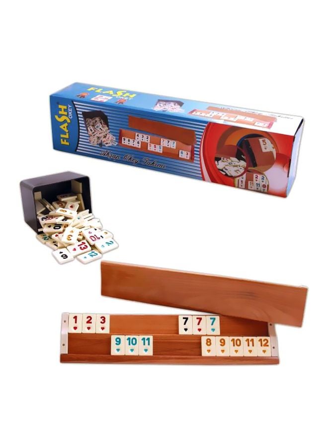 Okey Game With Contains Stone And Dice