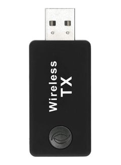 Generic Bluetooth Wireless Stereo Music Transmitter V270 Black  - Image 1