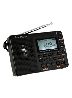 Retekess FM Radio Multiband Radio Receiver V293 Black  - Image 1