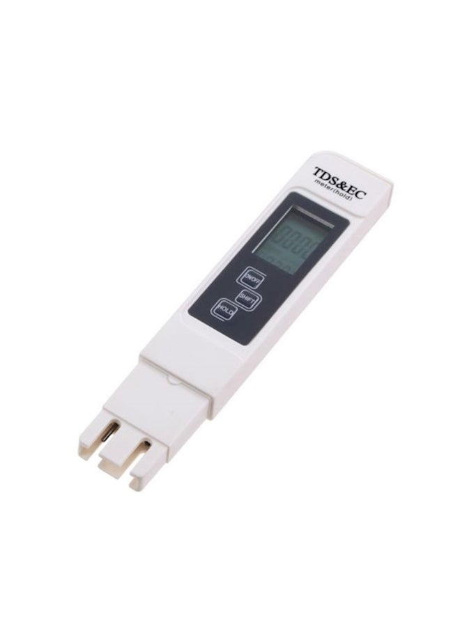 Generic - Digital TDS Meter White/Black 154x30x14mm - Image 1