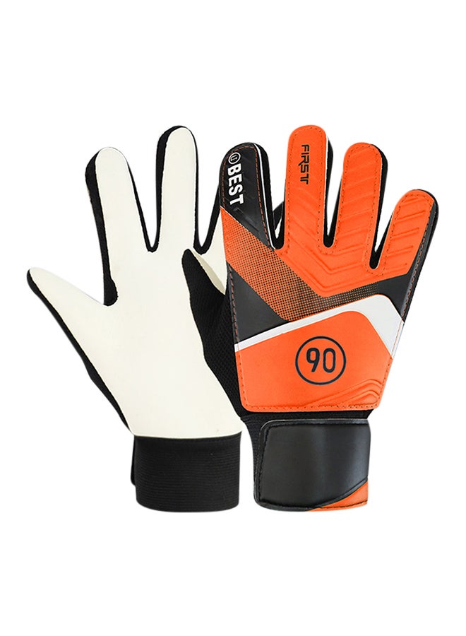 Generic Kid's Goalkeeper Gloves Finger Protection Latex Soccer Goalie Gloves Teenagers Breathable Sports Gloves - Image 1