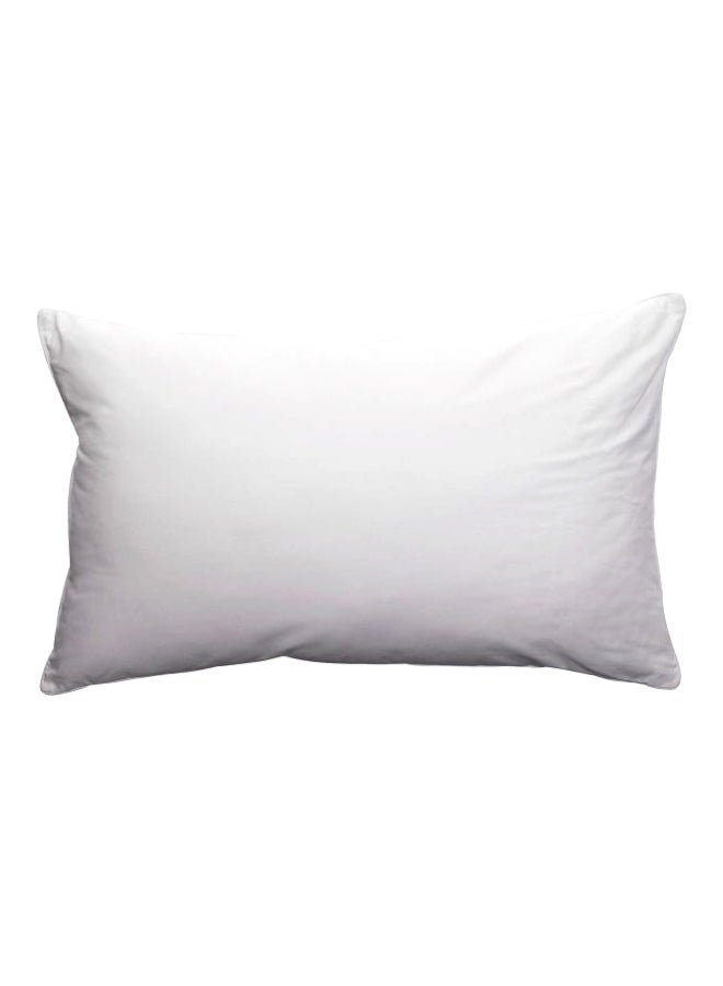 Plain Hotel Pillow White Queen