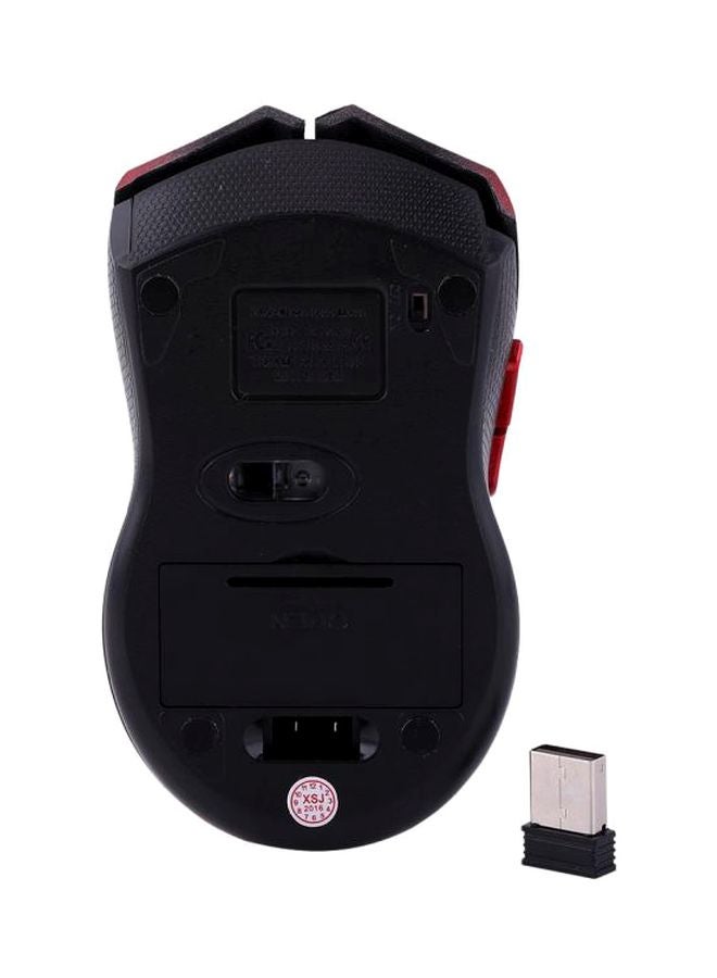 HXSJ Wireless Mouse Red/Black  - Image 2