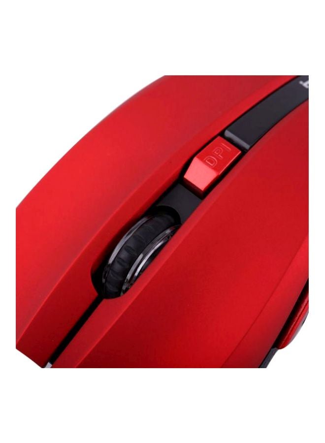HXSJ Wireless Mouse Red/Black  - Image 4