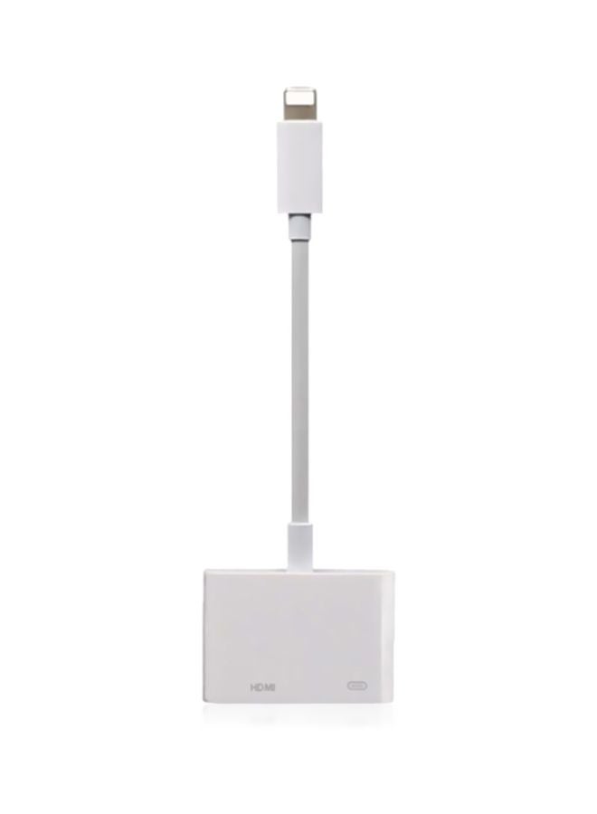 Generic - Lightning to HDMI HD Converter White - Image 1