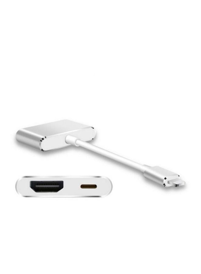 Generic - Lightning to HDMI HD Converter White - Image 1