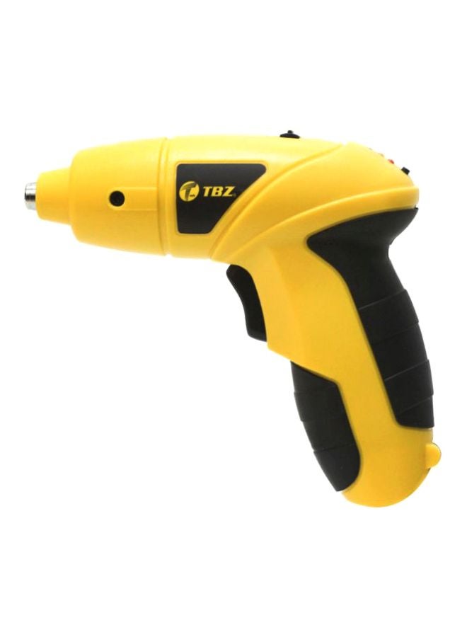TBZ Cordless Screwdriver With Stand Black/Yellow  - Image 1