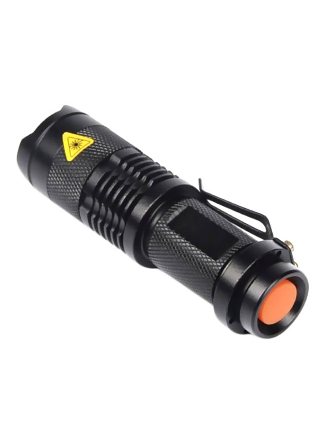 UV Led Back Flashlight Black 9.4x2.6x2.6cm - Image 1