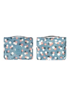 Portable Organizer Storage Bag Blue 24x18x9cm