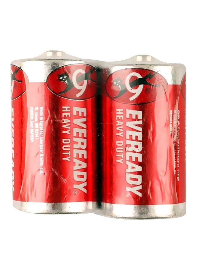 إفريدي زوج بطاريات أحمر/فضي