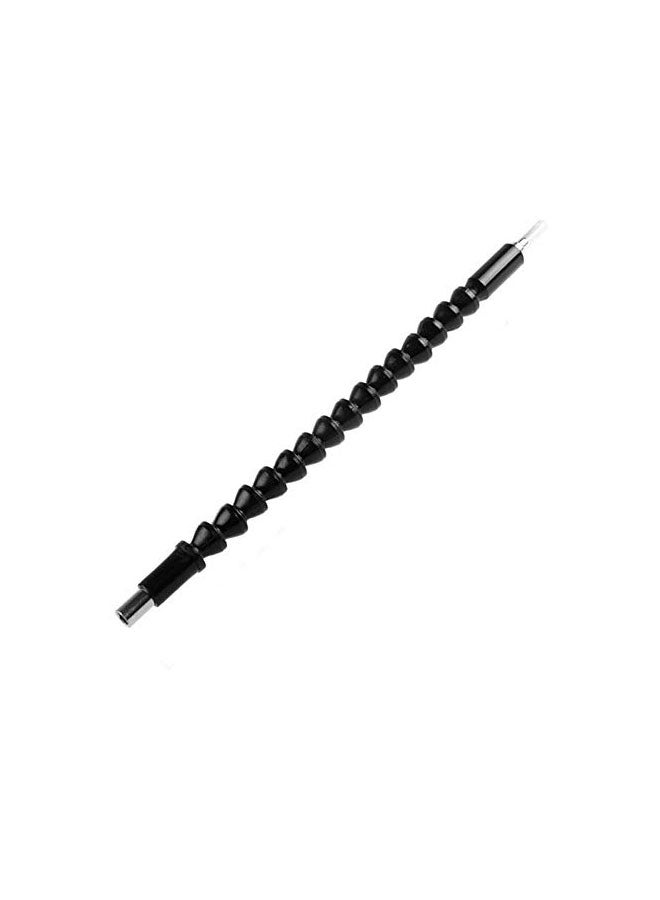 Generic Flexible Shaft Bits Extention Screwdriver Drill Black  - Image 1