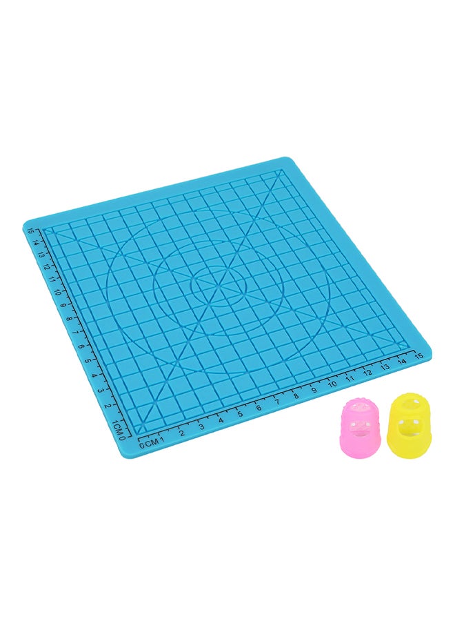Type B Design Mat For 3D Pen Blue 