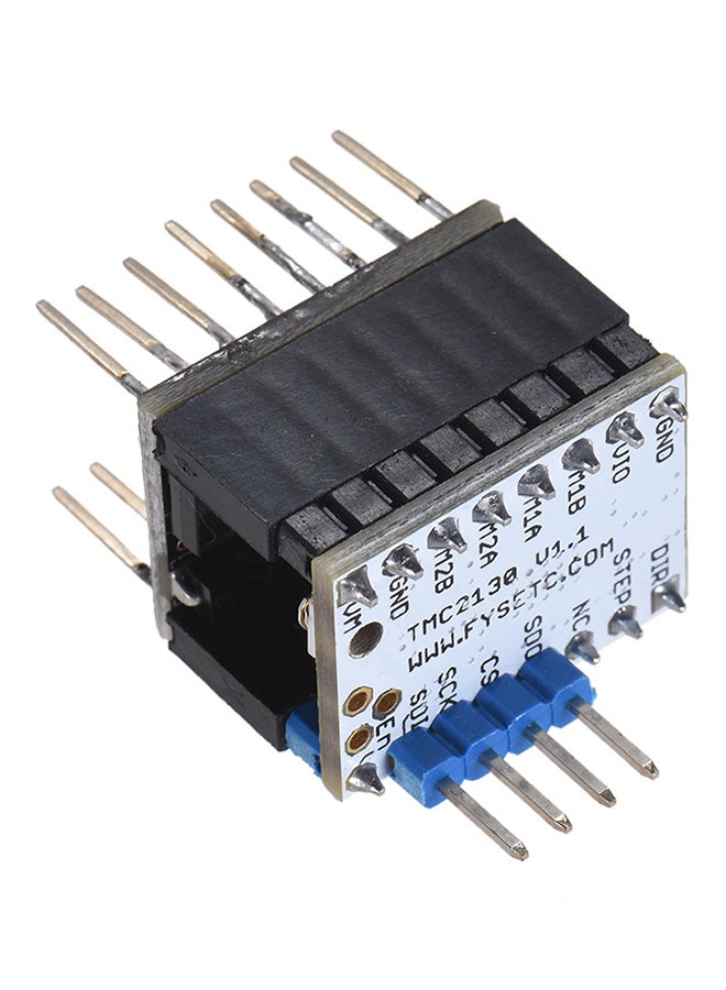 محرك خطوي عالي التجزئة وبدون صوت لوحدة التحكم TMC2130 V1.1 للطابعات ثلاثية الأبعاد أسود - Image 2