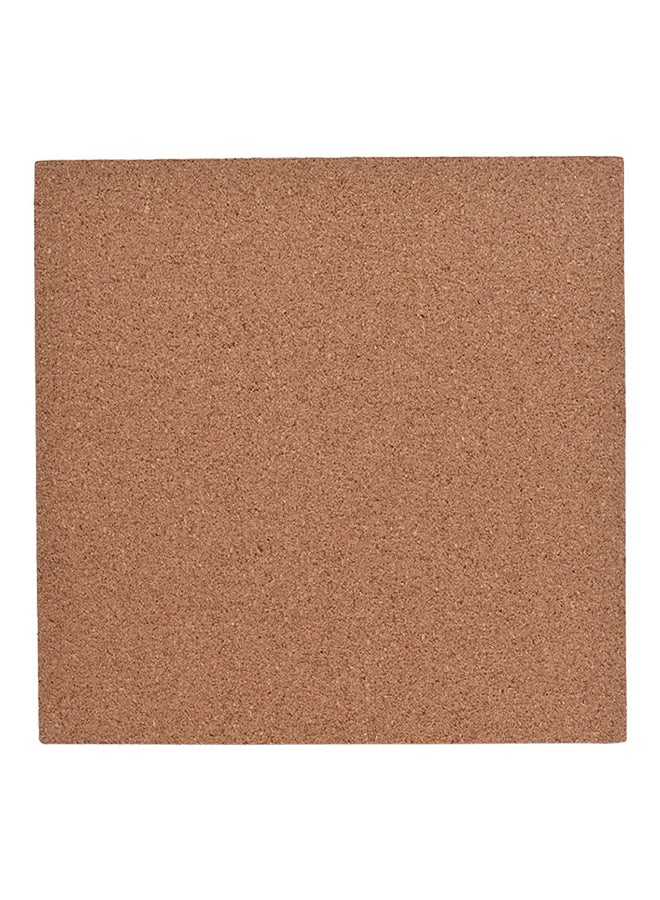 Heated Bed Cork Sheet With Adhesive Back Heat Preservation For 3D Printer Brown