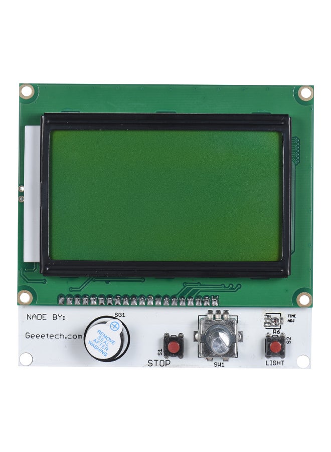 Generic - Smart Controller Display With Adapter Cables For Reprap Ramps Green - Image 1