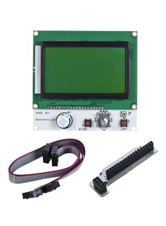 Generic Smart Controller Display With Adapter Cables For Reprap Ramps Green  - Image 3
