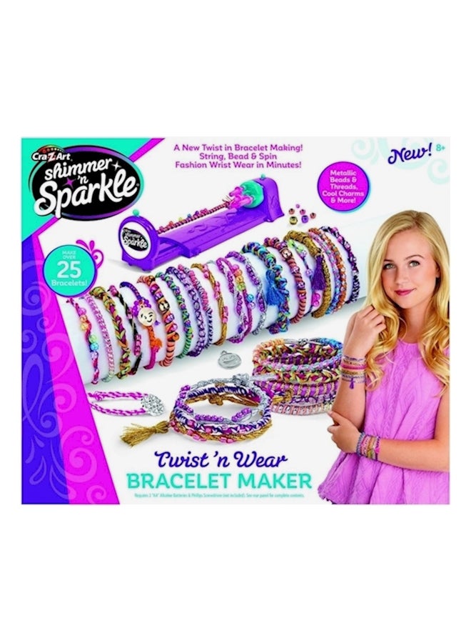 Shimmer N Sparkle Twist And Wear Bracelet Maker 17039  - Image 1
