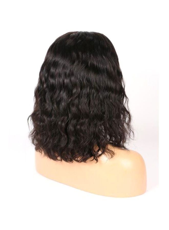 Brazilian Short Wavy Hair Wig Black 10inch - Image 3