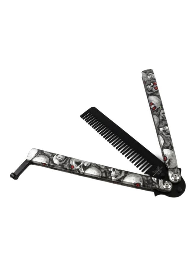 Generic Butterfly Comb Style Knife Trainer Tool Grey/Black - Image 1