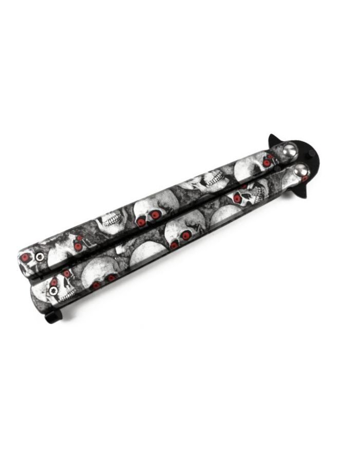 Generic Butterfly Comb Style Knife Trainer Tool Grey/Black - Image 2