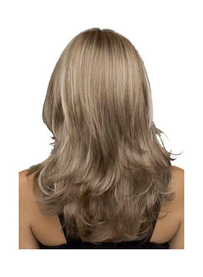 اتش بي تي كيو شعر مستعار زغبي طويل بني - Image 1