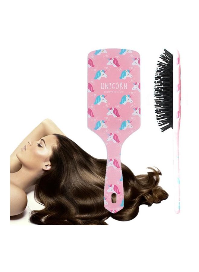 3-Piece Patterned Hair Brush Multicolour - Image 3