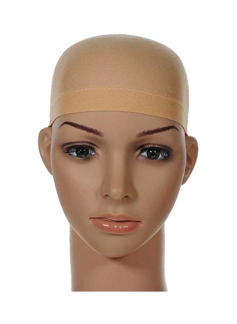 High Elastic Wig Net Cap Brown