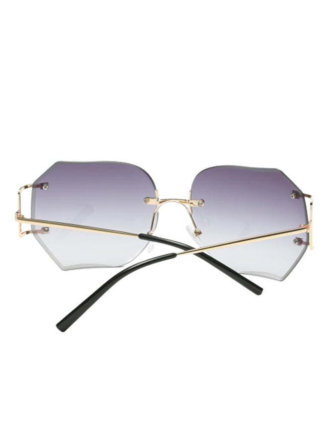 Summer Vintage Fashion Retro Square Gradient Glass - Lens Size: 58 mm - Image 2