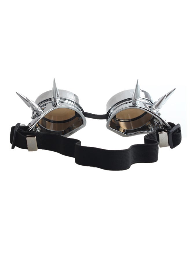 Vintage Rivet Steampunk Windproof Lens Goggles Glass - Image 2