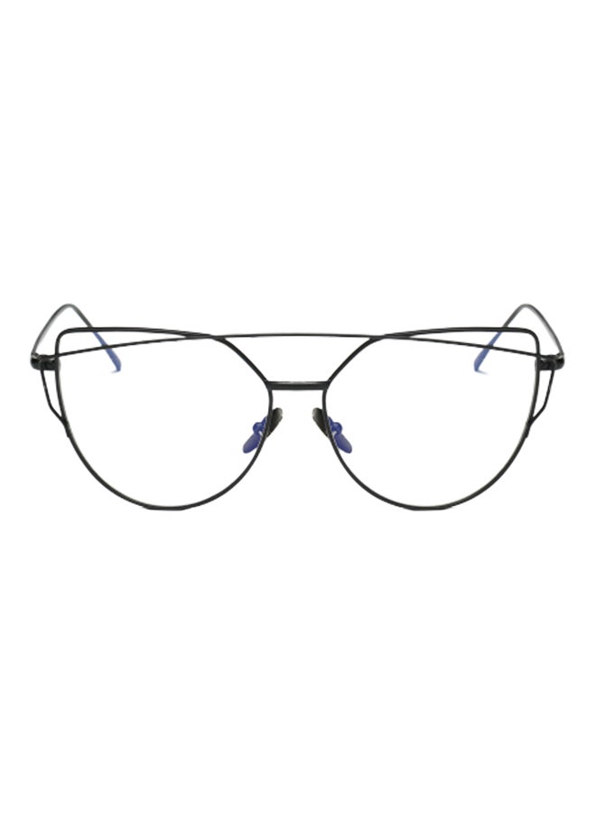 Fashion Twin Beams Classic Frame Cat Eye Sunglasses - Lens Size: 59 mm - Image 1