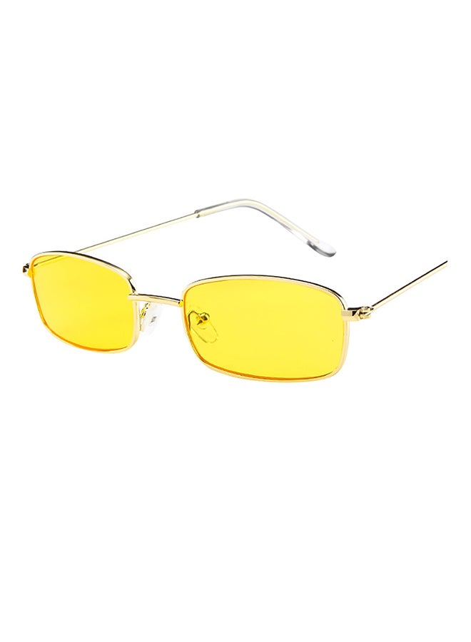 Petenies Vintage Glasses Women Man Square Shades Small Rectangular Frame Sunglasses - Image 2