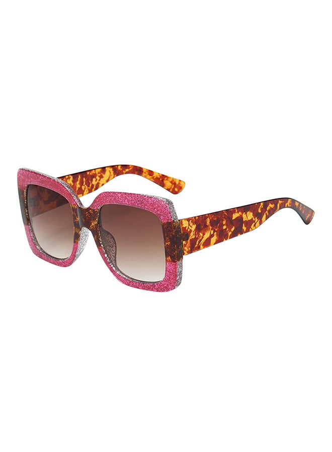 Women's Vintage Fashion Square Sunglasses Gradient Lens