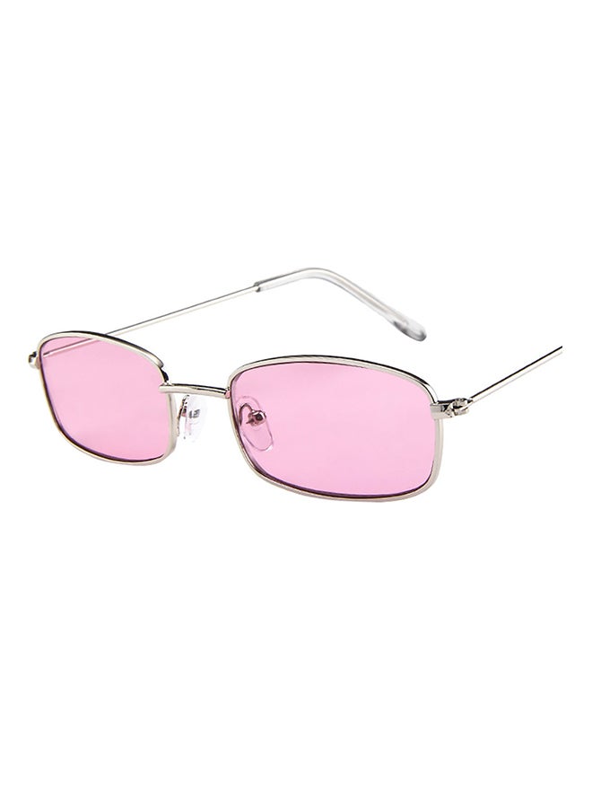 Docesty Vintage Glasses Square Shades Small Rectangular Frame Sunglasses - Image 2