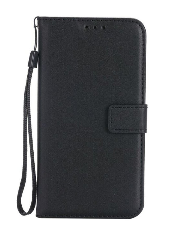 EHOME Wallet Flip Case Cover For Apple iPhone XS Black  - Image 1