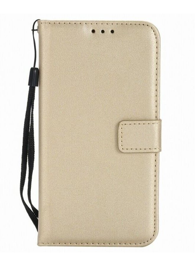 EHOME Wallet Flip Case Cover For Apple iPhone XS MAX Gold - Image 1