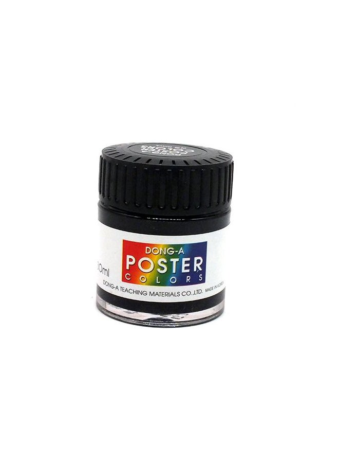 Dong-A - Poster Colors 30ml Black - Image 1