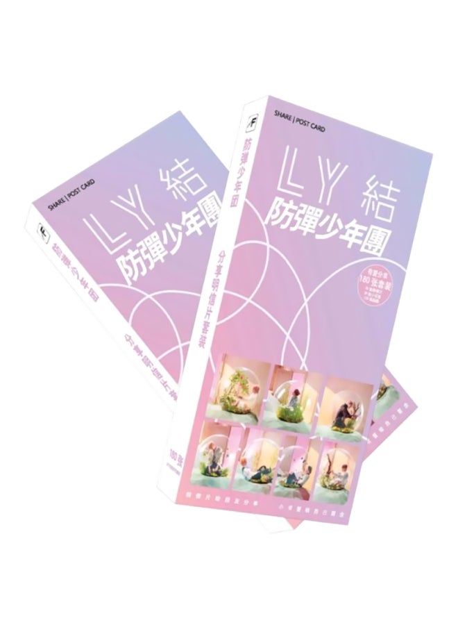 Generic 180-Piece Love Yourself Postcard Set 
