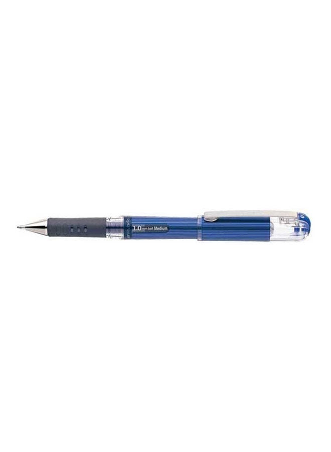 Pentel Hybrid Gel Grip DX Gel Ink Pen Blue/Black
