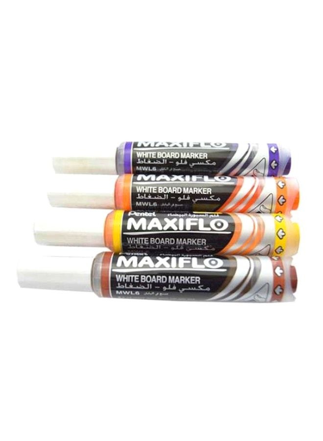 بنتل مجموعة أقلام ماركر للوح من 4 قطع متعدد الألوان - Image 1