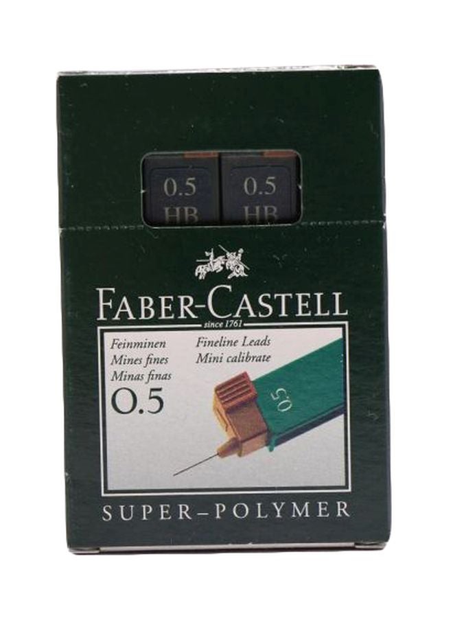 FABER-CASTELL - 12-Piece Super Polymer Lead Pencil Grey - Image 1