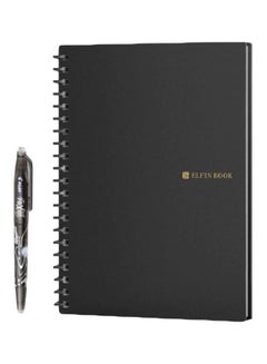 100 Pages Smart Notebook 2.0 With Pen Black/White