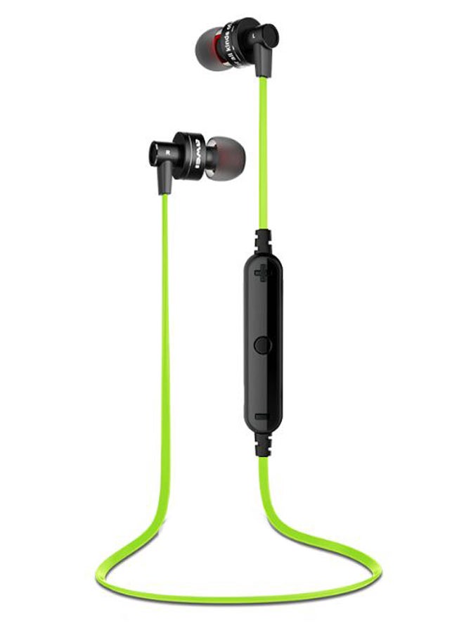 Awei Wireless In-Ear Sports Earphones Green/Black