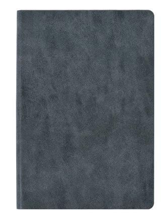Classic A5 Squared Grid Notebook Grey - v1561650496/N27100105A_1