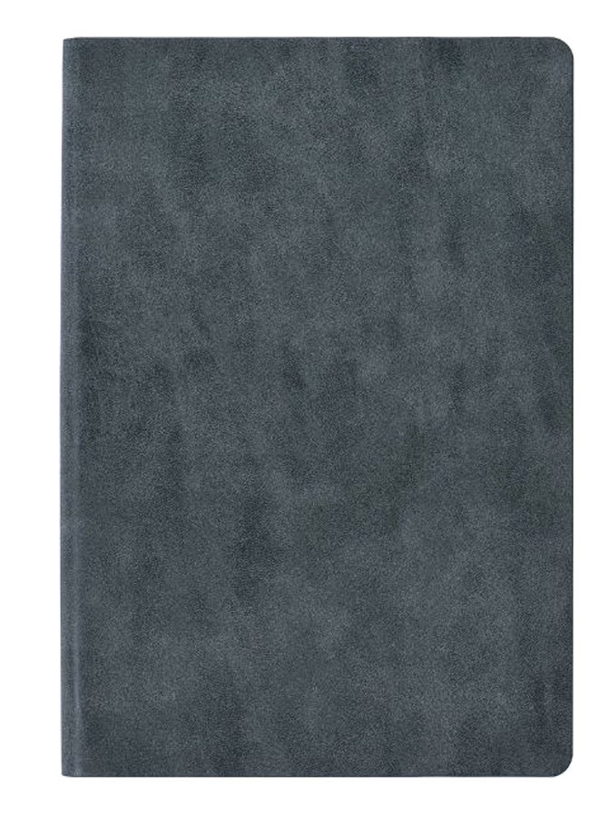 Classic A5 Squared Grid Notebook Grey