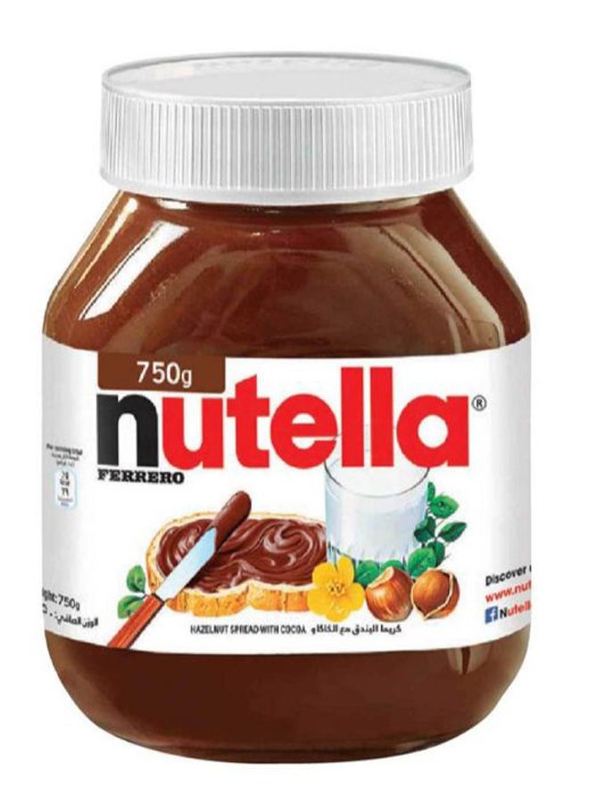 Nutella Hazelnut Chocolate Spread 750grams  - Image 1