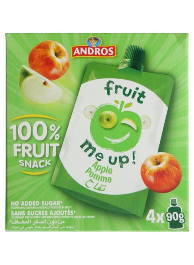 Fruit Me Up Apple Smoothie 90grams Pack of 4