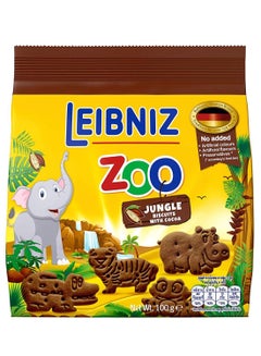 Leibniz Zoo Cocoa Biscuits 100grams