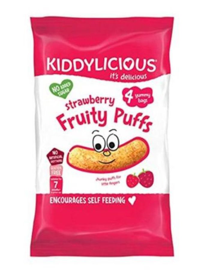 Kiddylicious Strawberry Fruity Puffs