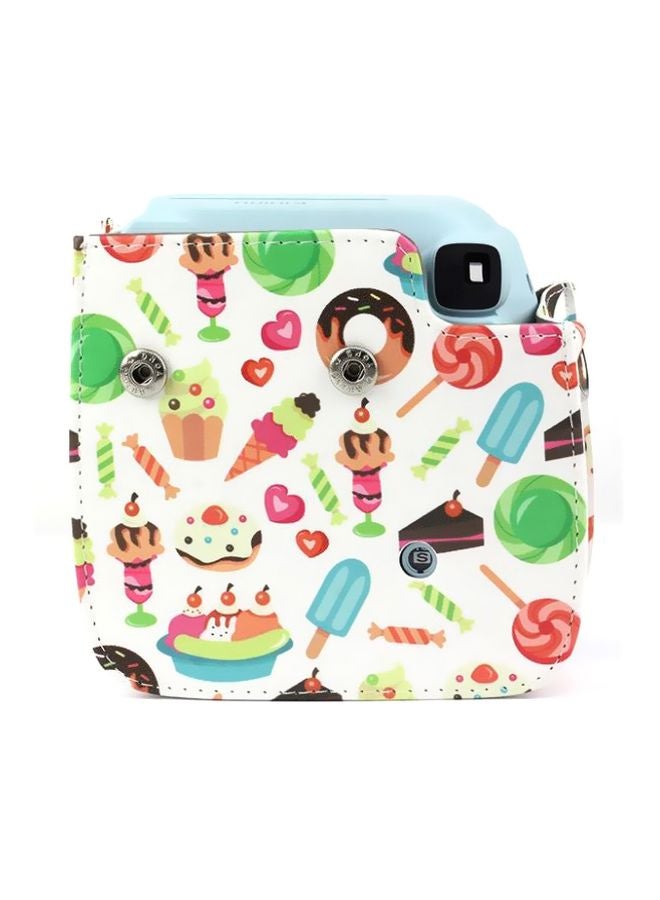 CAIUL Protective Case For Polaroid Fuji Fujifilm Instax Mini 8/8+/9 White/Green/Pink  - Image 2